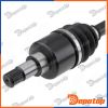 Demi-Arbre de Transmission MTM gauche pour FORD | NPW-FR-172, 2112463